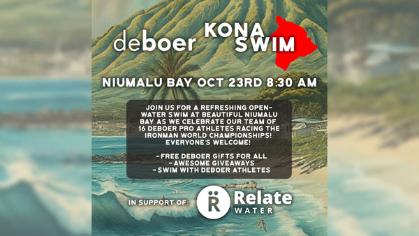 Join the deboer Community Swim in Kona!