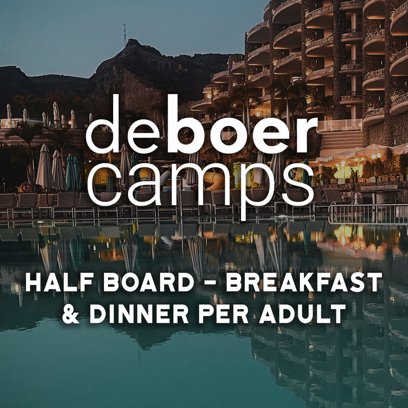 half board at deboer camps